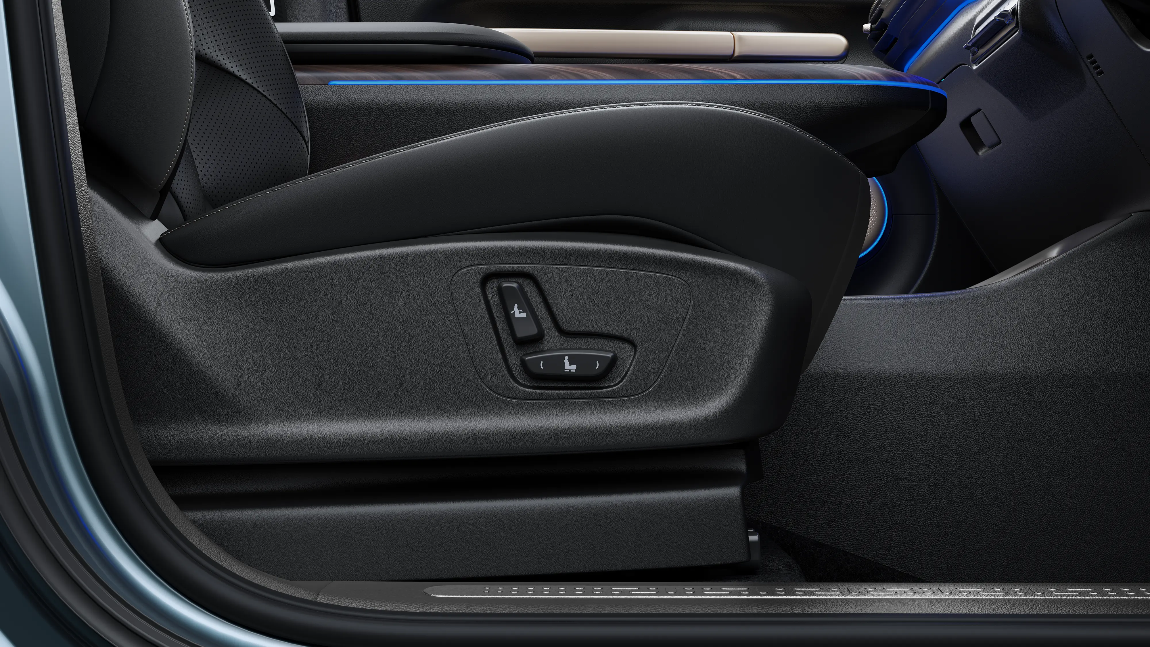 6-Way Adjustable Buttons