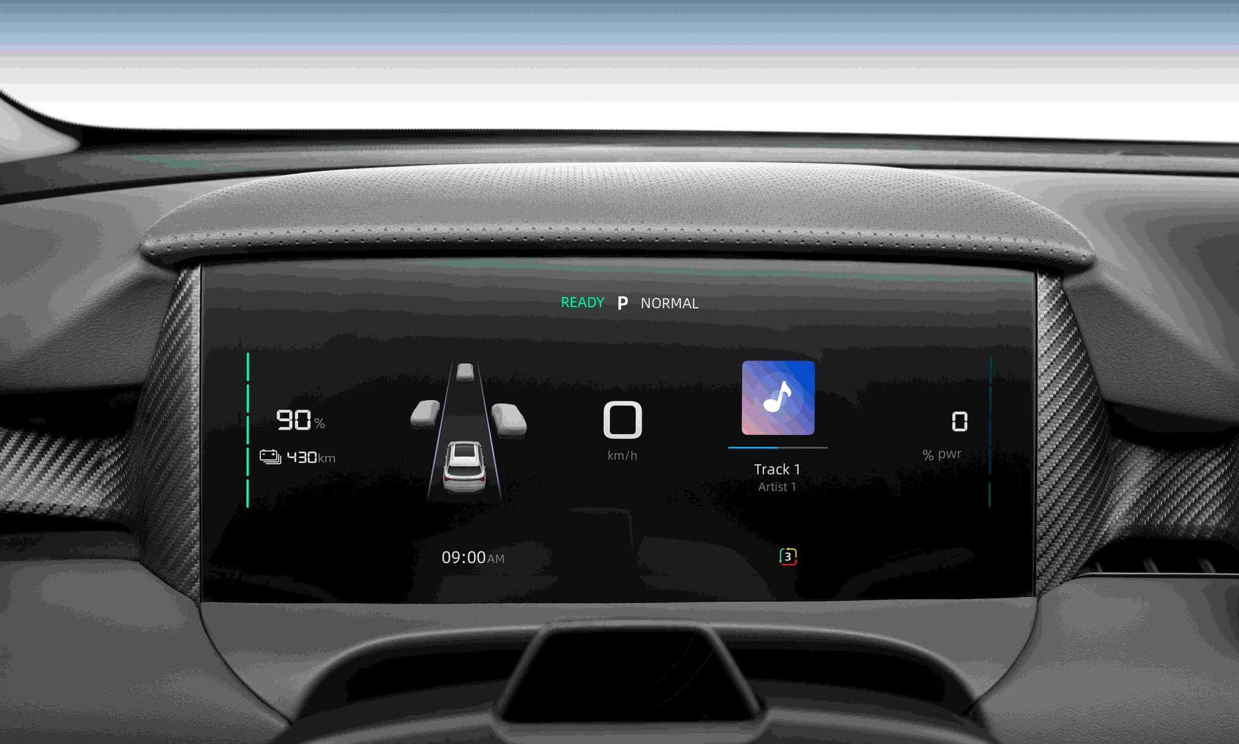 10.25 inch Dashboard