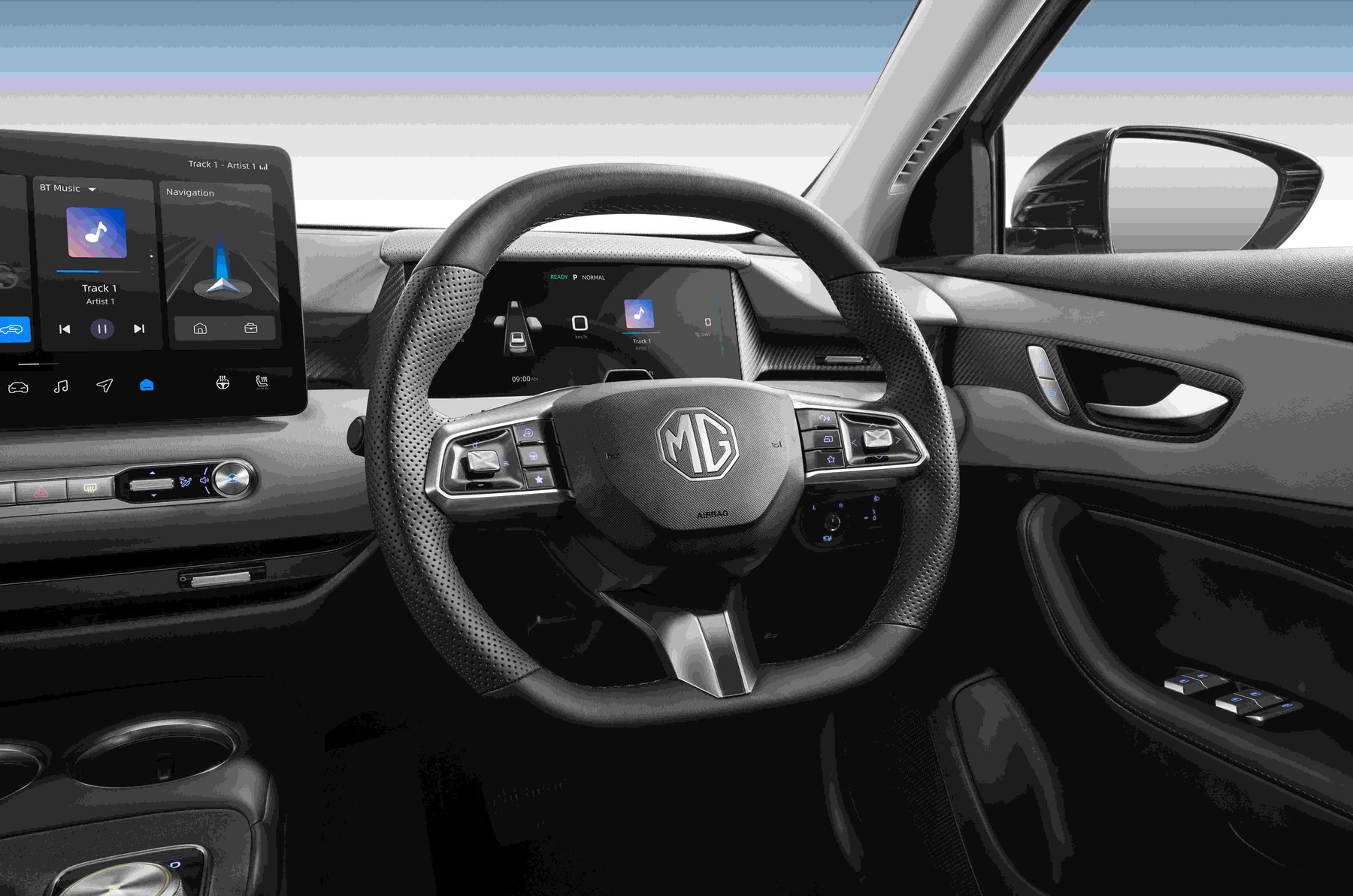 3-Spoke Steering Wheel